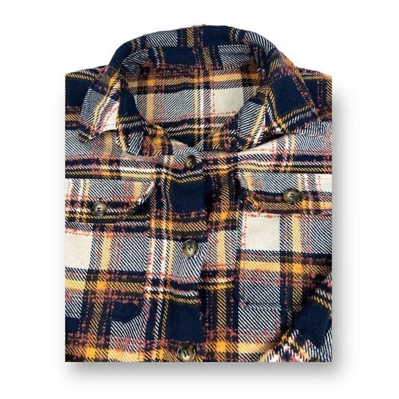 Flannel Shacket Jacket Size Large - Picture 5 of 5